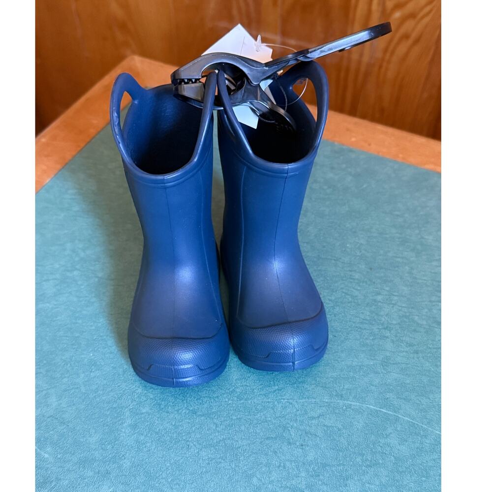 NWT BEARPAW Toddler EVA Rain Boots Navy Blue Size 4